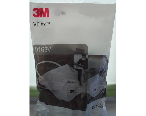 Респиратор 3М VFlex 9163V с клапаном Купить в Украине